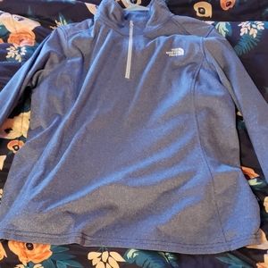 The North Face quarter zip sweatshirt